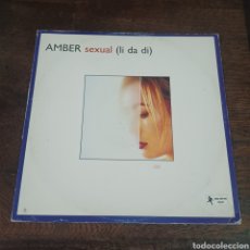 Discos de vinilo: AMBER SEXUAL ( LI DA LI ) 1999. Lote 349240294