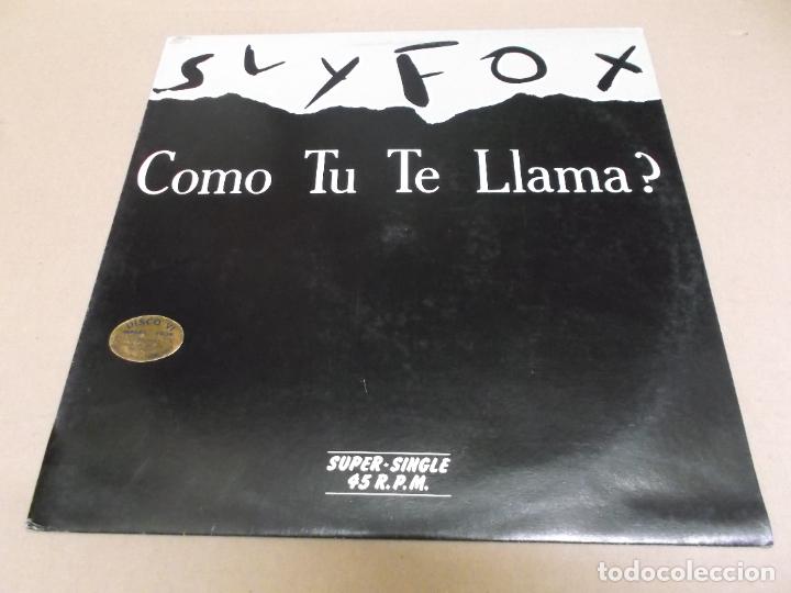Discos de vinilo: SLY FOX (MAXI) COMO TU TE LLAMA? (2 TRACKS) A&Ntilde;O &ndash; 1985 - Foto 1