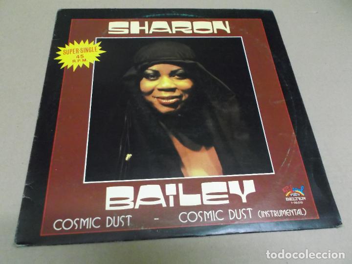 Discos de vinilo: SHARON BAILEY (MAXI) COSMIC DUST (2 TRACKS) A&Ntilde;O &ndash; 1982 - Foto 1
