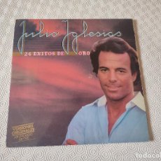 Discos de vinilo: VINILO DOBLE JULIO IGLESIAS. 24 EXITOS DE ORO. 1979.