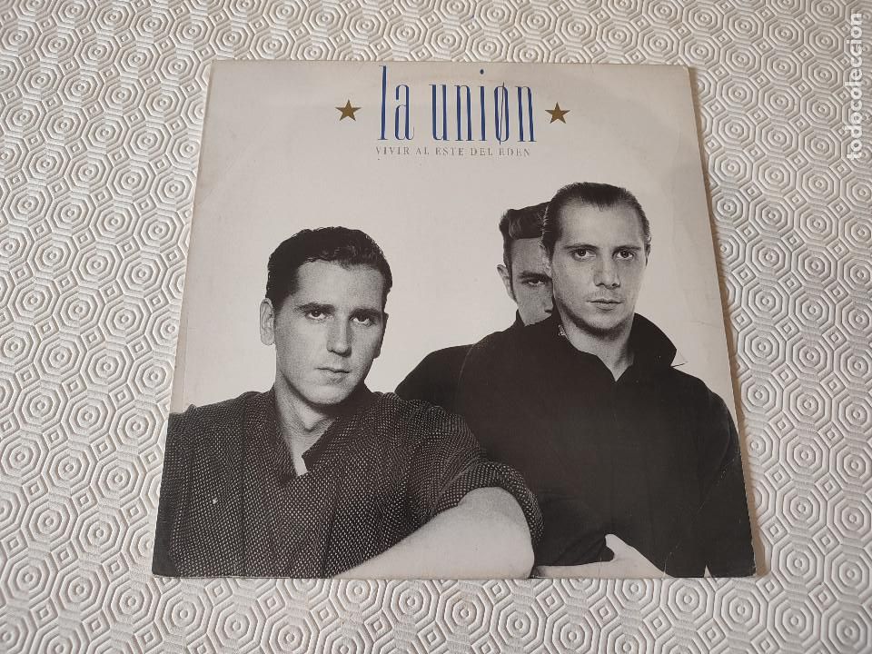 Discos de vinilo: VINILO LA UNION. VIVIR AL ESTE DEL EDEN. 1988. - Foto 1