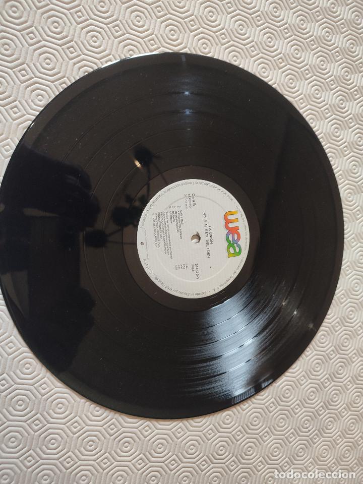 Discos de vinilo: VINILO LA UNION. VIVIR AL ESTE DEL EDEN. 1988. - Foto 3