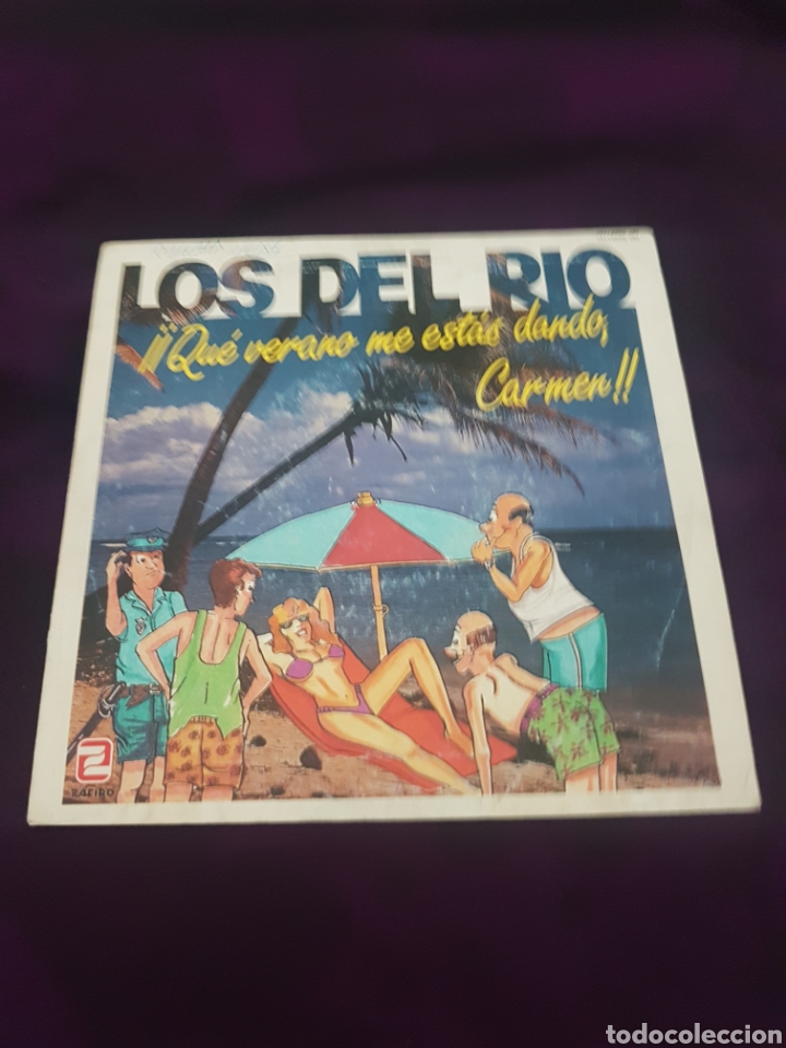 Discos de vinilo: LOS DEL RIO (SINGLE) - Foto 1