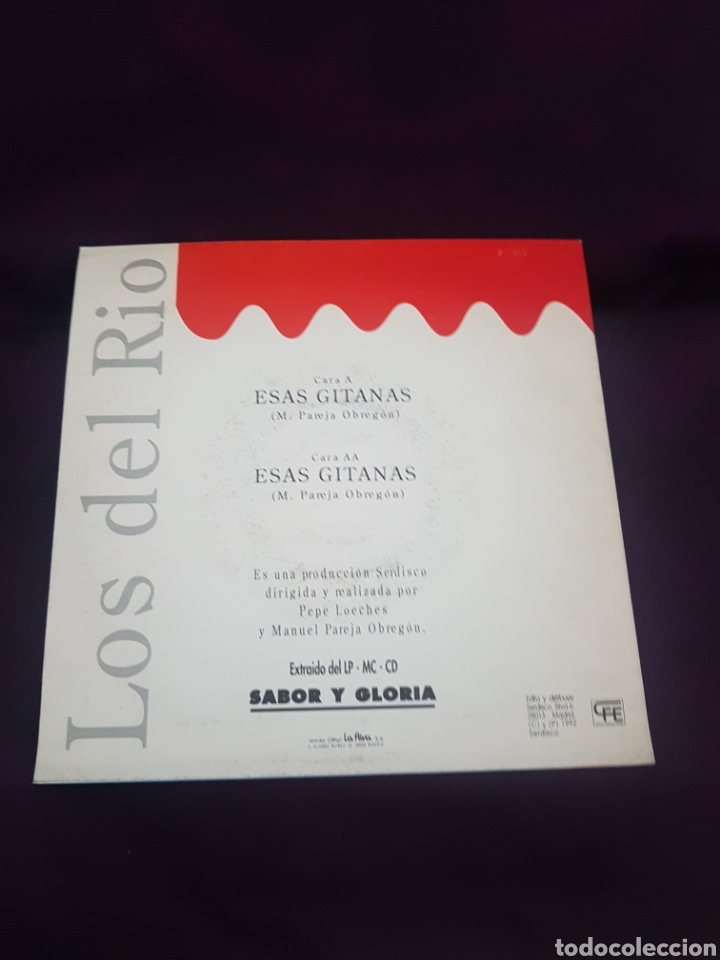 Discos de vinilo: LOS DEL RIO (SINGLE) - Foto 2