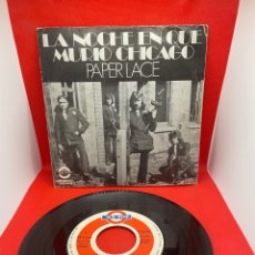 Discos de vinilo: PAPER LACE - LA NOCHE EN QUE MURIO CHICAGO BUS STOP 1974