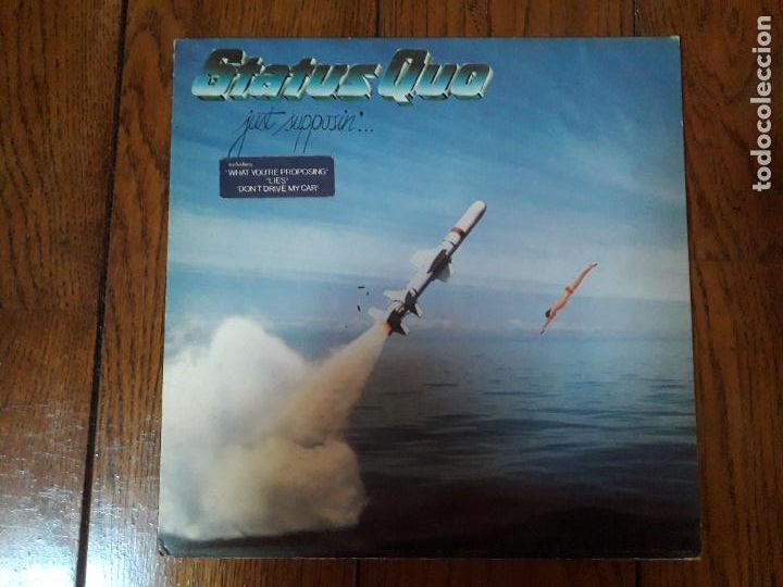 Discos de vinilo: Status Quo - just supposin .... - Foto 1
