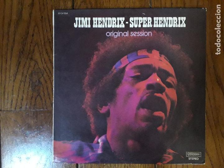 Discos de vinilo: Jimi Hendrix - s&uacute;per Hendrix - original session - Foto 1