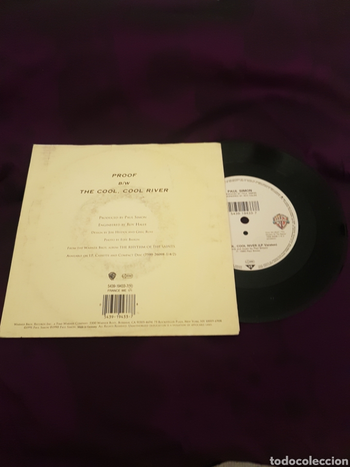 Discos de vinilo: PAUL SIMON (SINGLE) - Foto 2