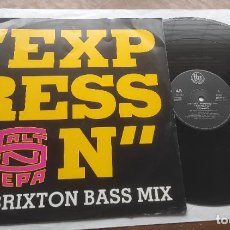 Dischi in vinile: SALT 'N' PEPA ‎– EXPRESSION (THE BRIXTON BASS MIX)-MAXI-UK