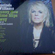 Discos de vinilo: LUCINDA WILLIAMS FUNNY HOW TIME SLIPS AWAY LP GATEFOLD ¡¡SELLADO¡¡. Lote 349337354