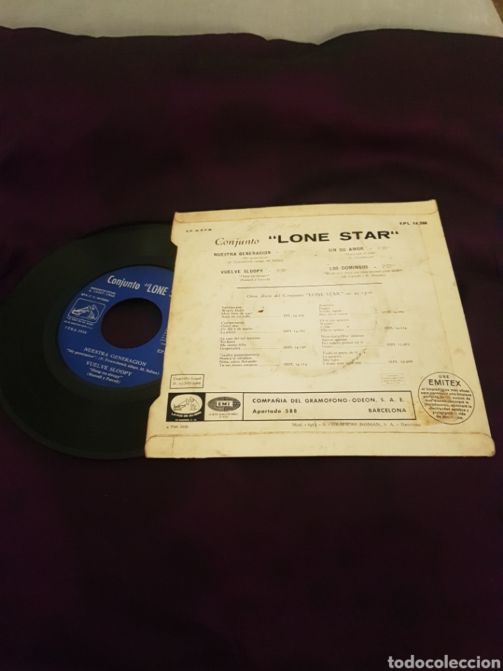 Discos de vinilo: LONE STAR (EP) - Foto 2