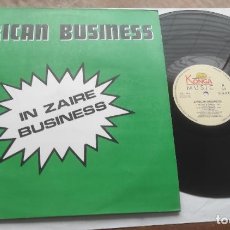 Discos de vinilo: AFRICAN BUSINESS-IN ZAIRE BUSINESS-MAXI. Lote 349342134