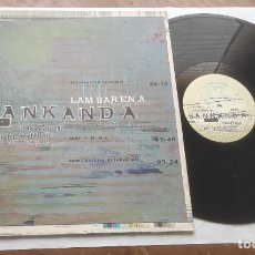 Discos de vinilo: LAMBARENA ‎– SANKANDA REMIX + LASSET UNS DEN NICHT ZERTEILEN-MAXI. Lote 349349394