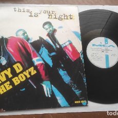 Discos de vinilo: HEAVY D. & THE BOYZ - THIS IS YOUR NIGHT-MAXI-ESPAÑA. Lote 349353639