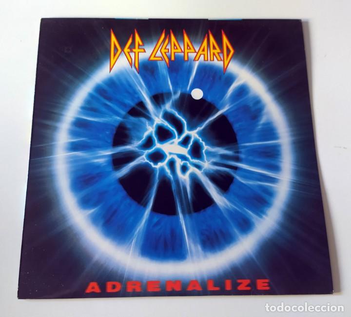 Discos de vinilo: LP DEF LEPPARD - ADRENALIZE - Foto 1