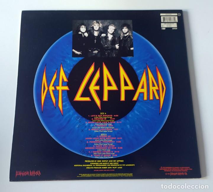 Discos de vinilo: LP DEF LEPPARD - ADRENALIZE - Foto 2