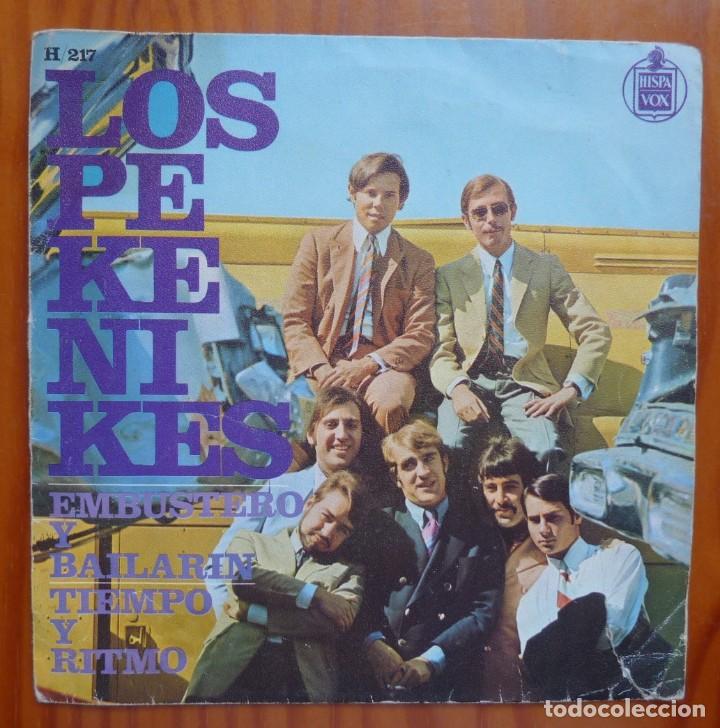 Discos de vinilo: LOS PEKENIKES / EMBUSTERO Y BAILARIN / 1967 / SINGLE - Foto 1
