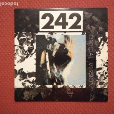 Discos de vinilo: FRONT 242 - OFFICIAL VERSION RED RHINO EUROPE MADE IN BELGIUM. Lote 349372319