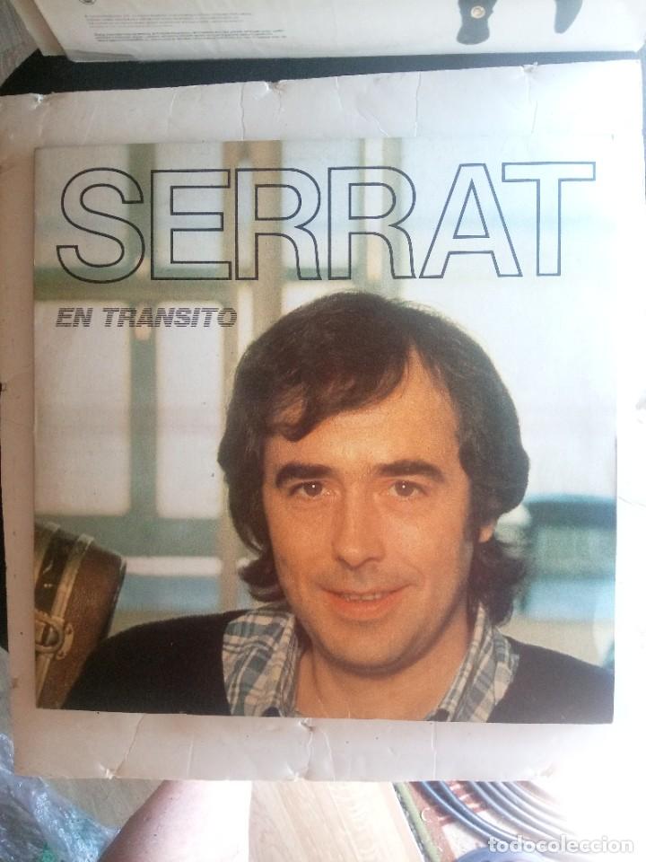 Discos de vinilo: serrat en transito 1981 insert lp - Foto 1