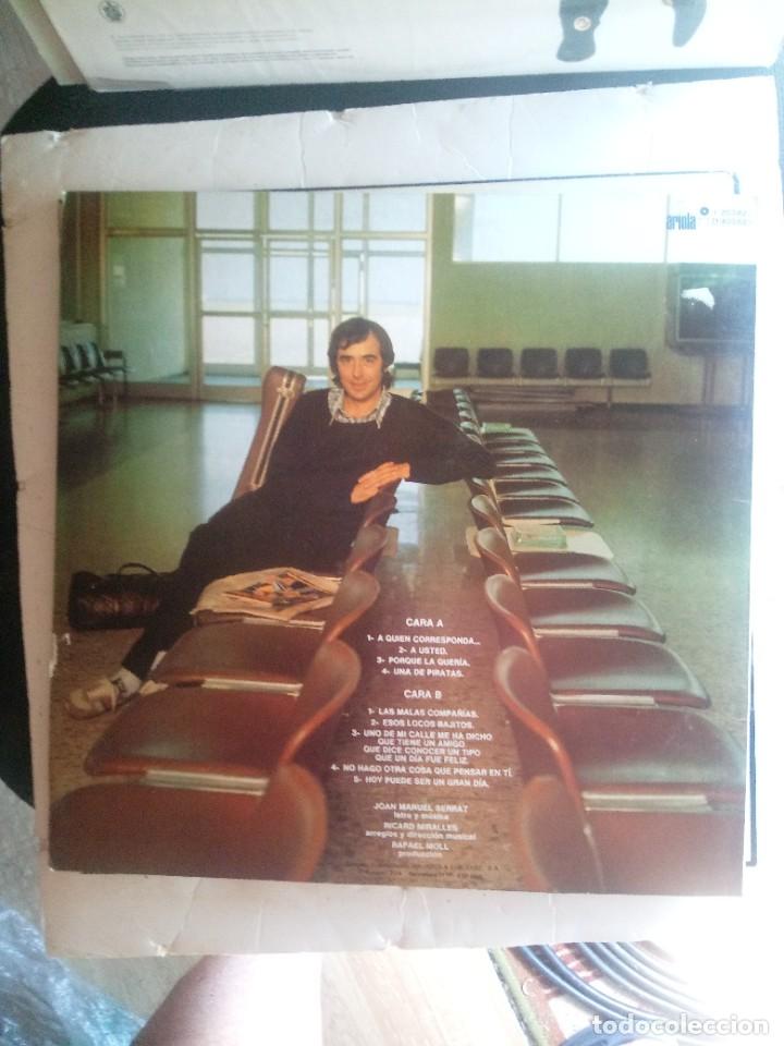 Discos de vinilo: serrat en transito 1981 insert lp - Foto 2