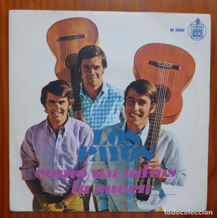 Discos de vinilo: LOS PAYOS / COMO UN ADIOS / 1968 / SINGLE - Foto 1