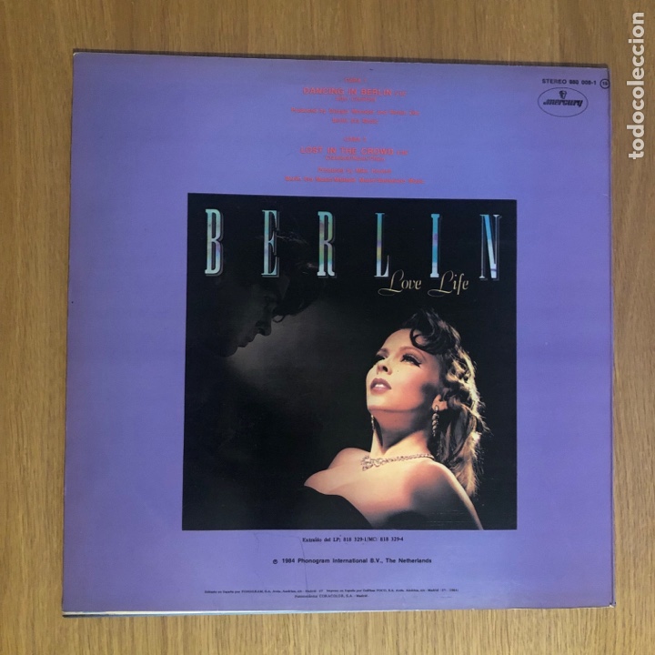 Discos de vinilo: Berlin - Dancing In Berlin - maxisingle - Foto 2
