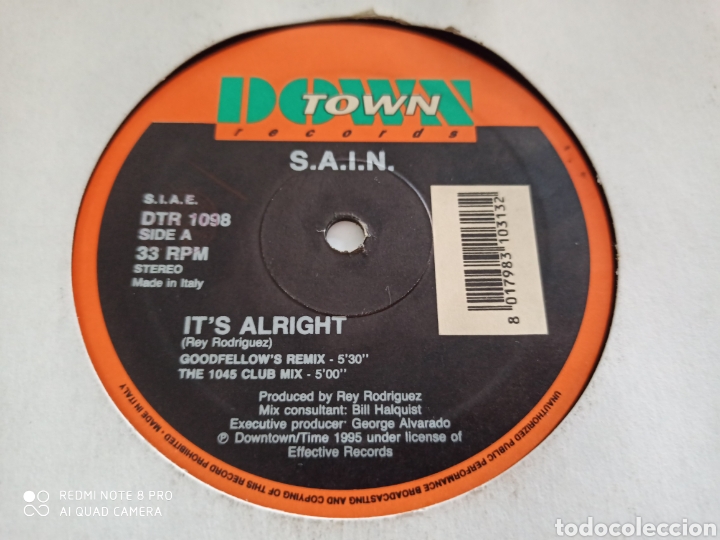 Discos de vinilo: S. A. I. N. - Its Alright - Foto 1