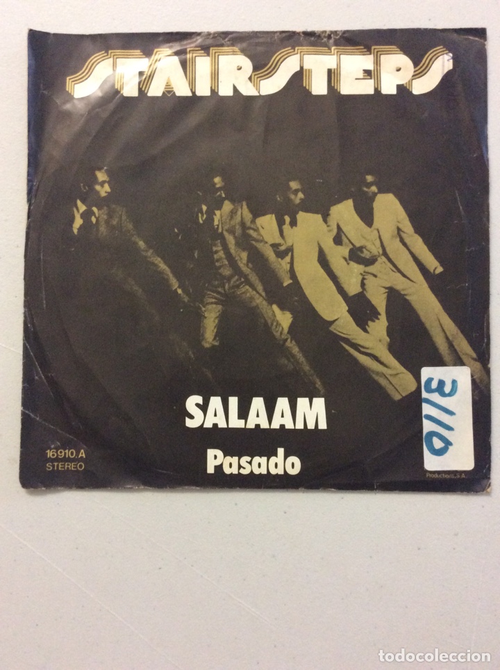 Discos de vinilo: Stairsteps. Salaam. Pasado. - Foto 1