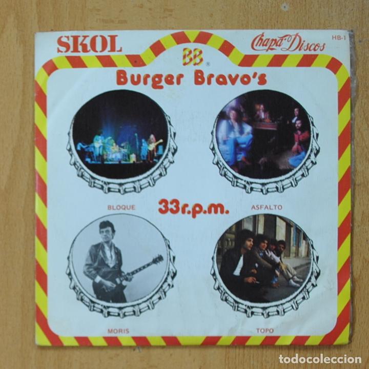Discos de vinilo: VARIOS - BURGUER BRAVOS - SINGLE - Foto 1