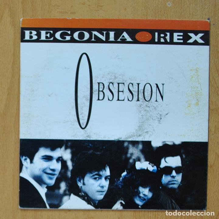 Discos de vinilo: BEGONIA REX - OBSESION - SINGLE - Foto 2