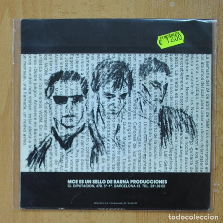 Discos de vinilo: EVASION DOBEL JUEGO - B ARAC ELBOD - SINGLE - Foto 2
