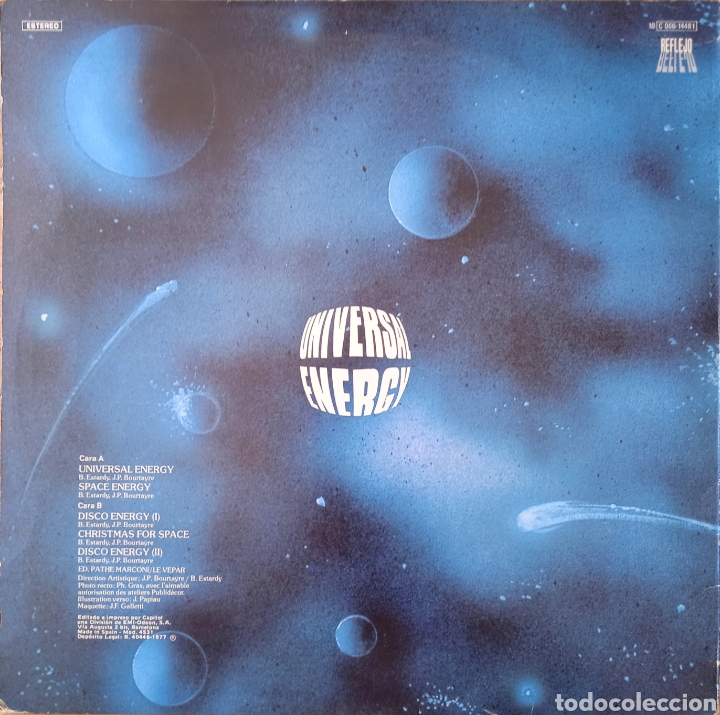 Discos de vinilo: Disco de vinilo Universal Energy - Foto 2