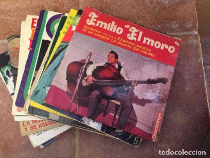 Discos de vinilo: Emilio el Moro lote 20 discos - Foto 1