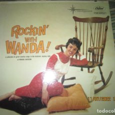 Discos de vinilo: WANDA JACKSON - ROCKIN WITH WANDA LP - EDICION U.S.A - CAPITOL RECORDS 1960 - MONOAURAL