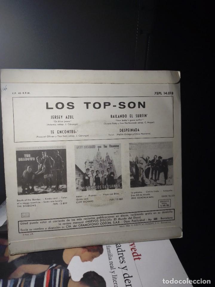 Discos de vinilo: Los Top Son. La voz de su amo 1964 - Foto 2