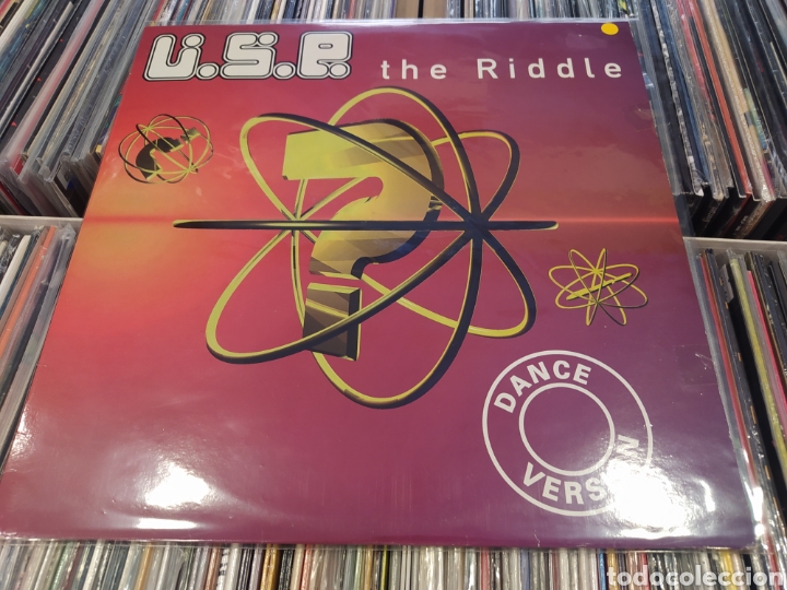 Discos de vinilo: U.S.E. &nbsp;&ndash;&nbsp;The Riddle. Vinilo de 1999.electronic italodance. - Foto 1