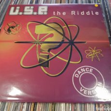 Discos de vinilo: U.S.E.  – THE RIDDLE. VINILO DE 1999.ELECTRONIC ITALODANCE.