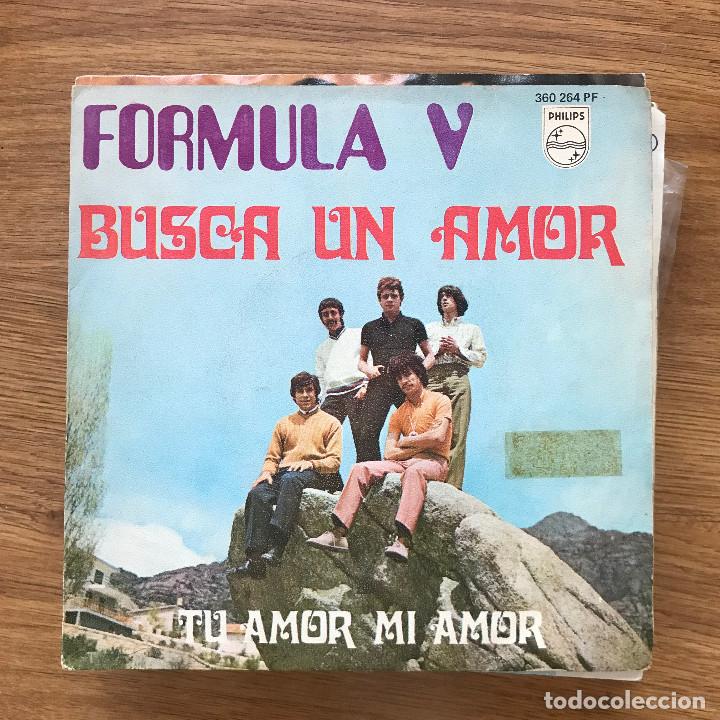 Discos de vinilo: F&Oacute;RMULA V - BUSCA UN AMOR - SINGLE PHILIPS 1969 - Foto 1