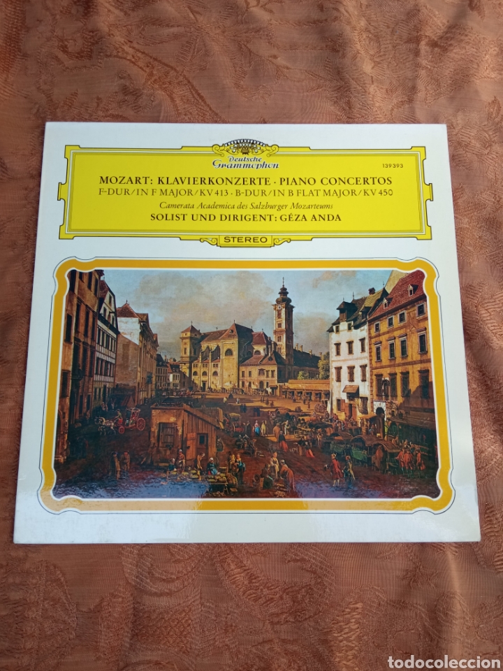 Discos de vinilo: MOZART,CONCIERTOS DE PANO - Foto 1