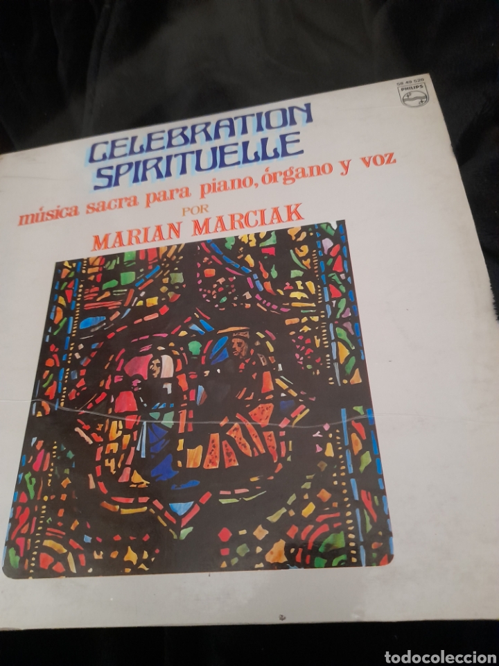 Discos de vinilo: Celebraci&oacute;n Spirituelle, m&uacute;sica sacra para piano, &oacute;rgano y voz, Mirian Marclak