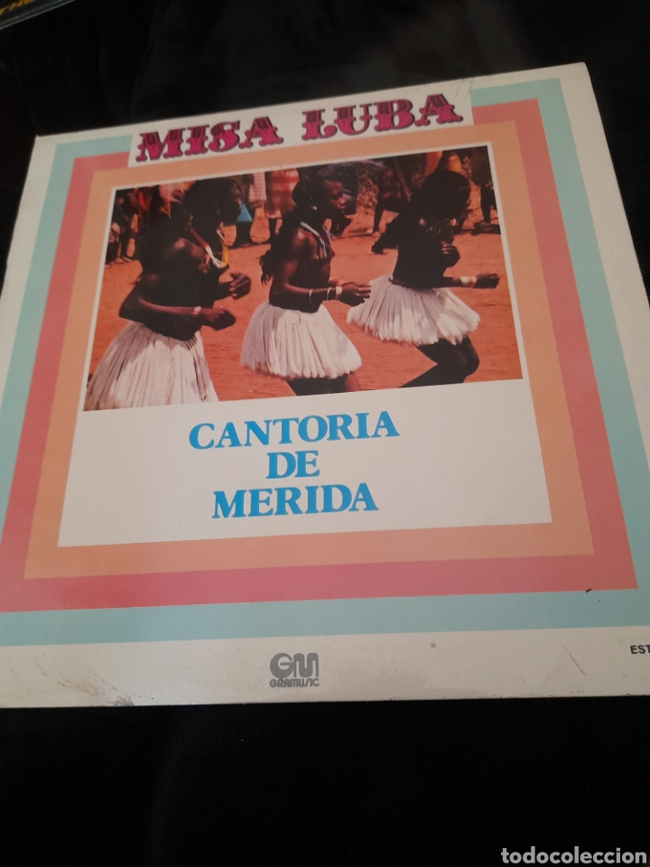 Discos de vinilo: Misa Luba, Cantoria de Merida - Foto 1