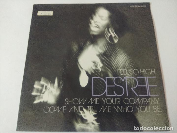 Discos de vinilo: DES REE/FEEL SO HIGH/VINILO MAXI. - Foto 1
