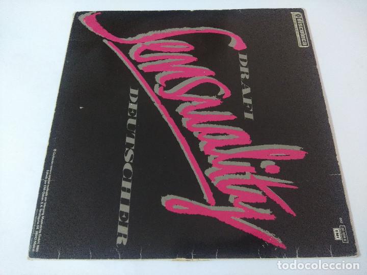 Discos de vinilo: DRAFI DEUTSCHER/SENSUALITY/VINILO MAXI. - Foto 3
