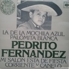 Discos de vinilo: PEDRITO FERNÁNDEZ. EP PROMOCIONAL. SELLO CBS. EDITADO EN ESPAÑA. AÑO 1979
