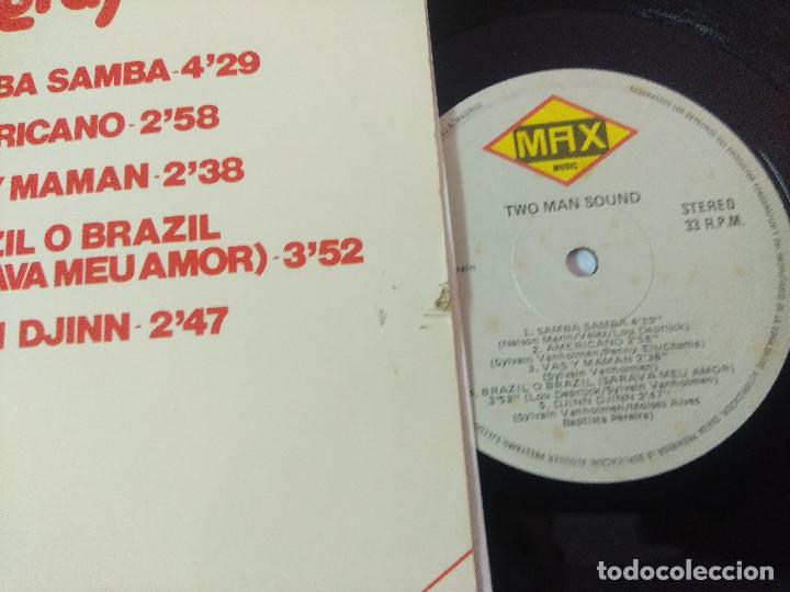 Discos de vinilo: TWO MAN SOUND/DISCO SAMBA/VINILO. - Foto 2