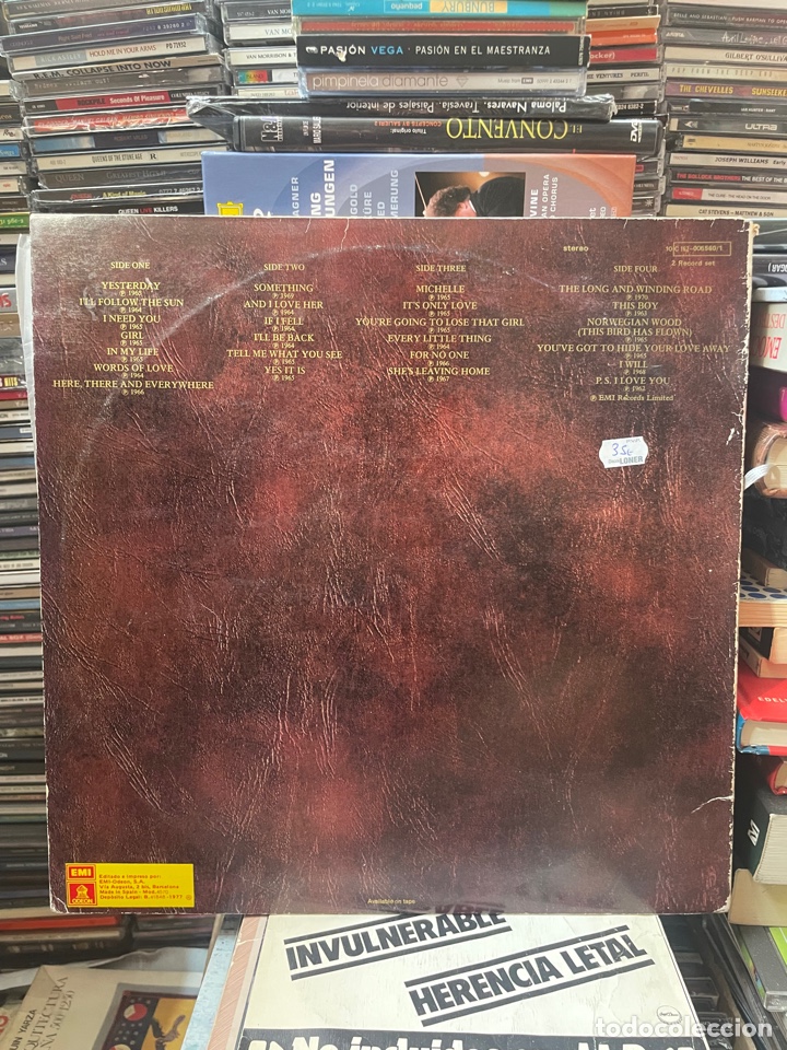 Discos de vinilo: Love songs The beatles - Foto 2