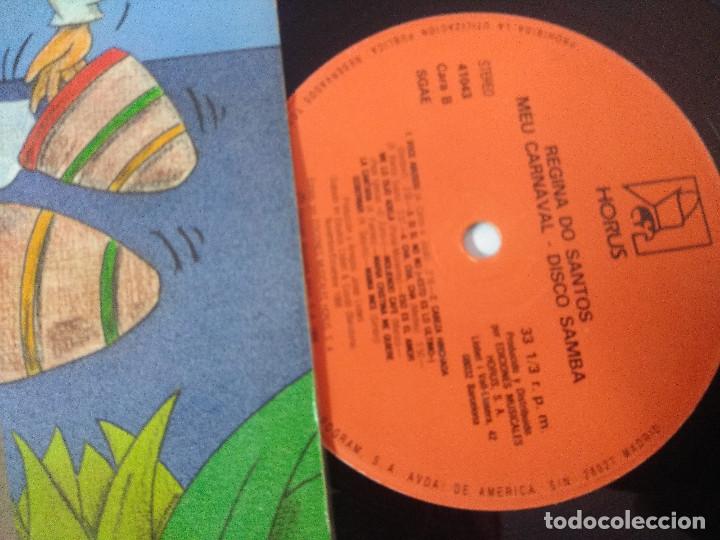 Discos de vinilo: REGINA DO SANTOS/MEU CARNAVAL/VINILO. - Foto 2