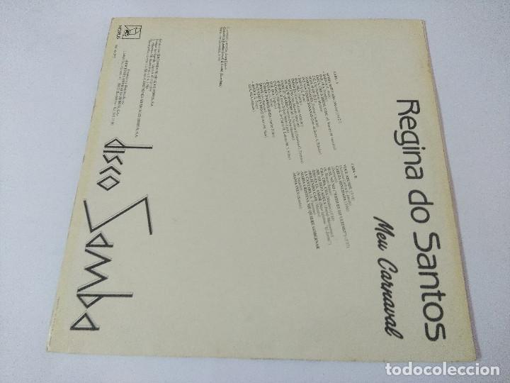 Discos de vinilo: REGINA DO SANTOS/MEU CARNAVAL/VINILO. - Foto 3