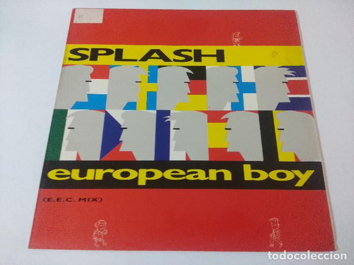 Discos de vinilo: SPLASH/EUROPEAN BOY/VINILO MAXI. - Foto 1