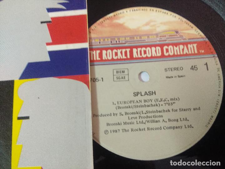 Discos de vinilo: SPLASH/EUROPEAN BOY/VINILO MAXI. - Foto 2
